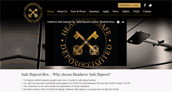 Desktop Screenshot of heathrowsafedeposit.com